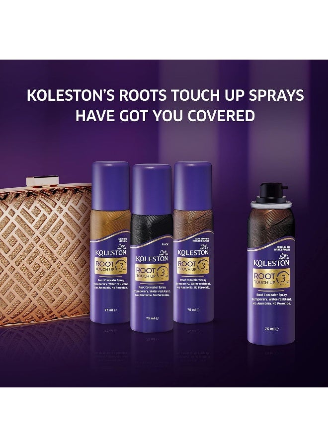 Koleston Root Touch Up Spray Dark Blonde to Light Brown 75ml - image 6