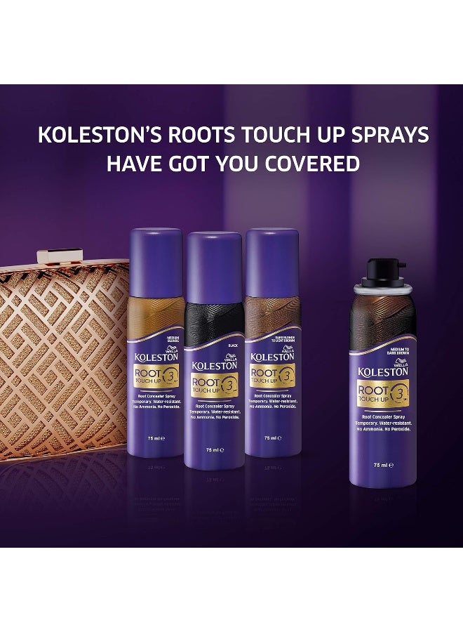 Koleston Root Touch Up Spray Dark Blonde to Light Brown 75ml - image 7