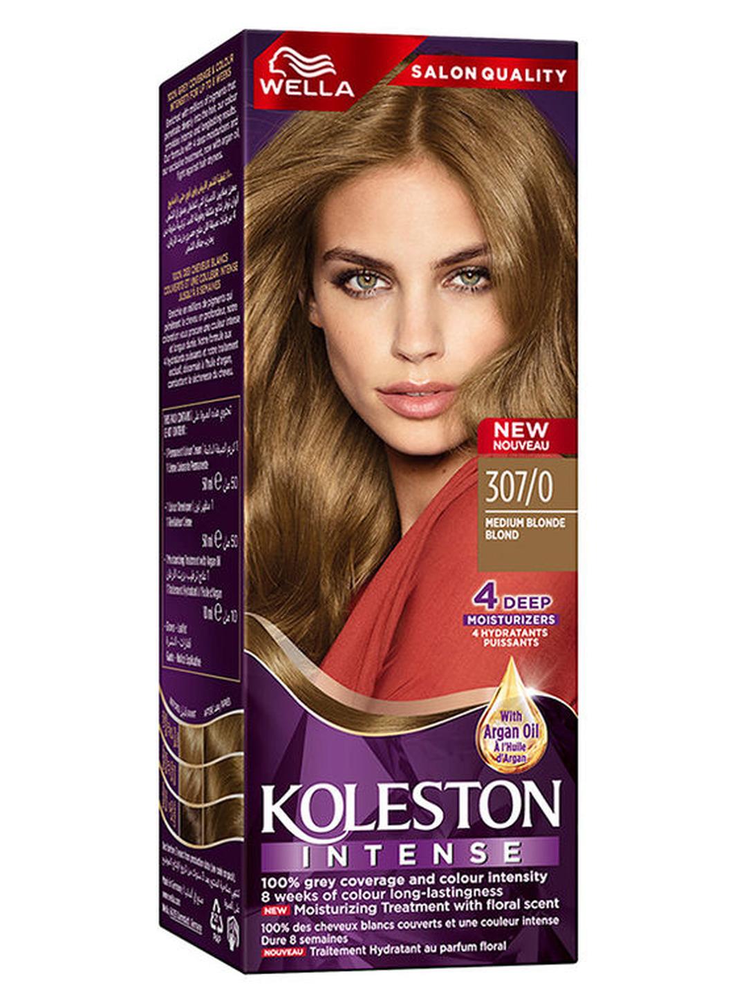 Koleston Intense Hair Color 307/0 Medium Blonde