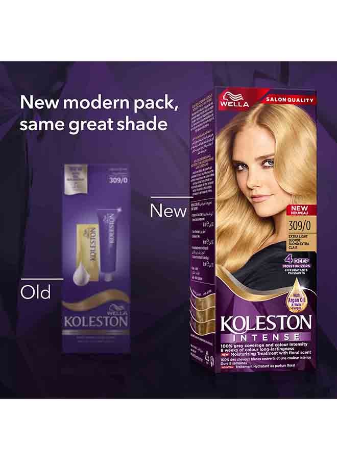 Koleston Intense Hair Color 309/0 Extra Light Blonde - image 4