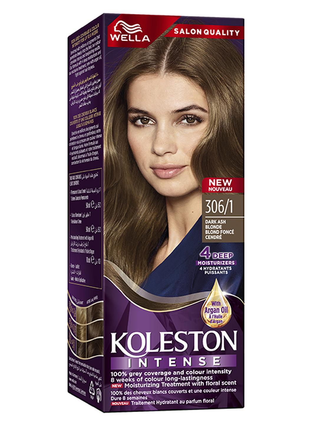 Koleston Intense Hair Color 306/1 Dark Ash Blonde