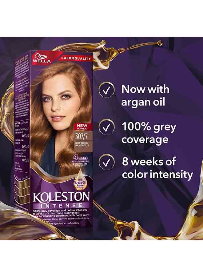 Koleston Intense Hair Color 307/7 Deer Brown - image 6