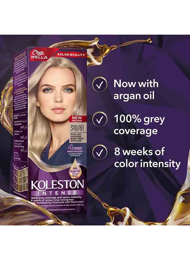 Koleston Intense Hair Color 310/81 Ultra Light Ash Blonde - image 6