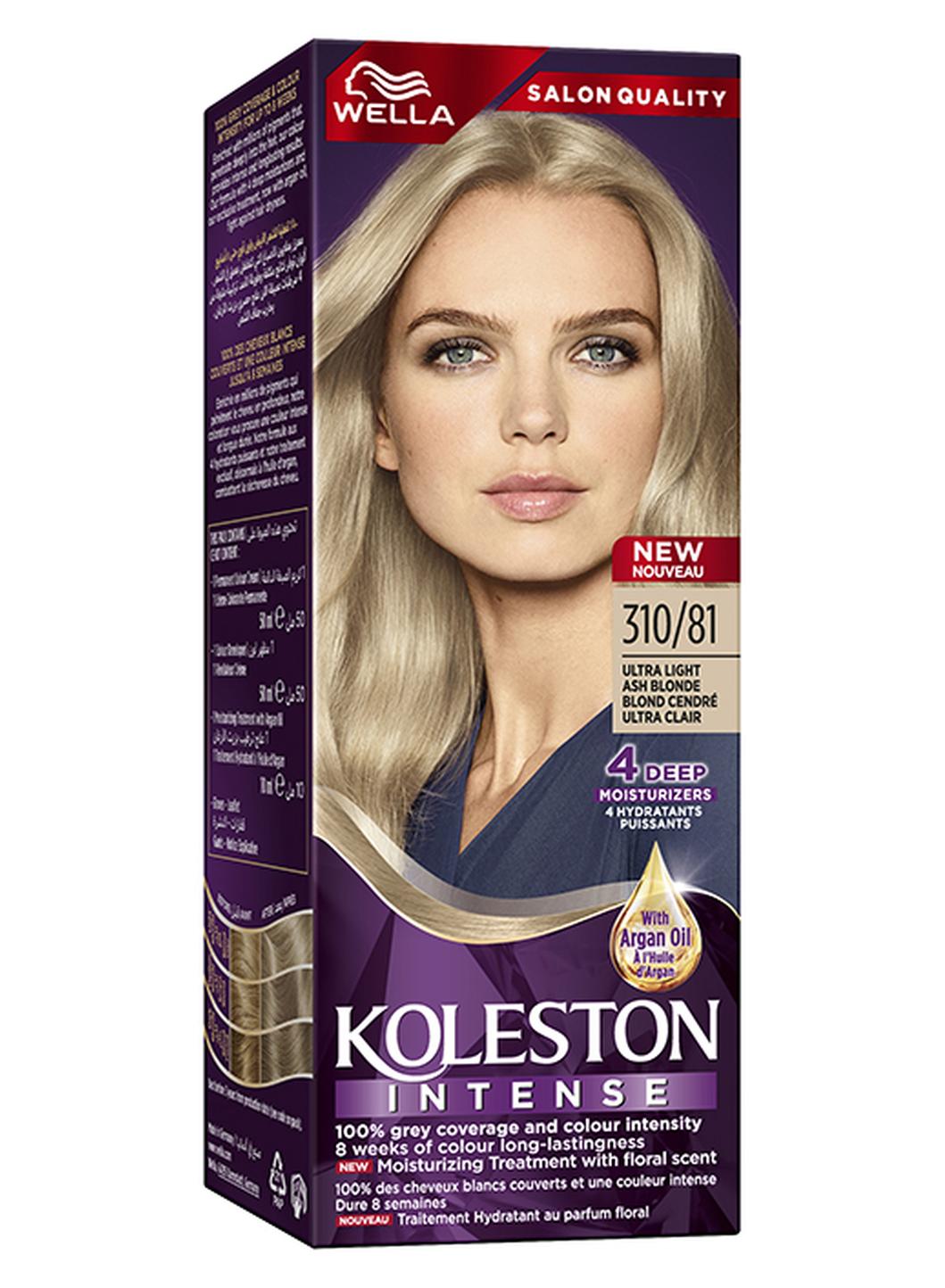 Koleston Intense Hair Color 310/81 Ultra Light Ash Blonde