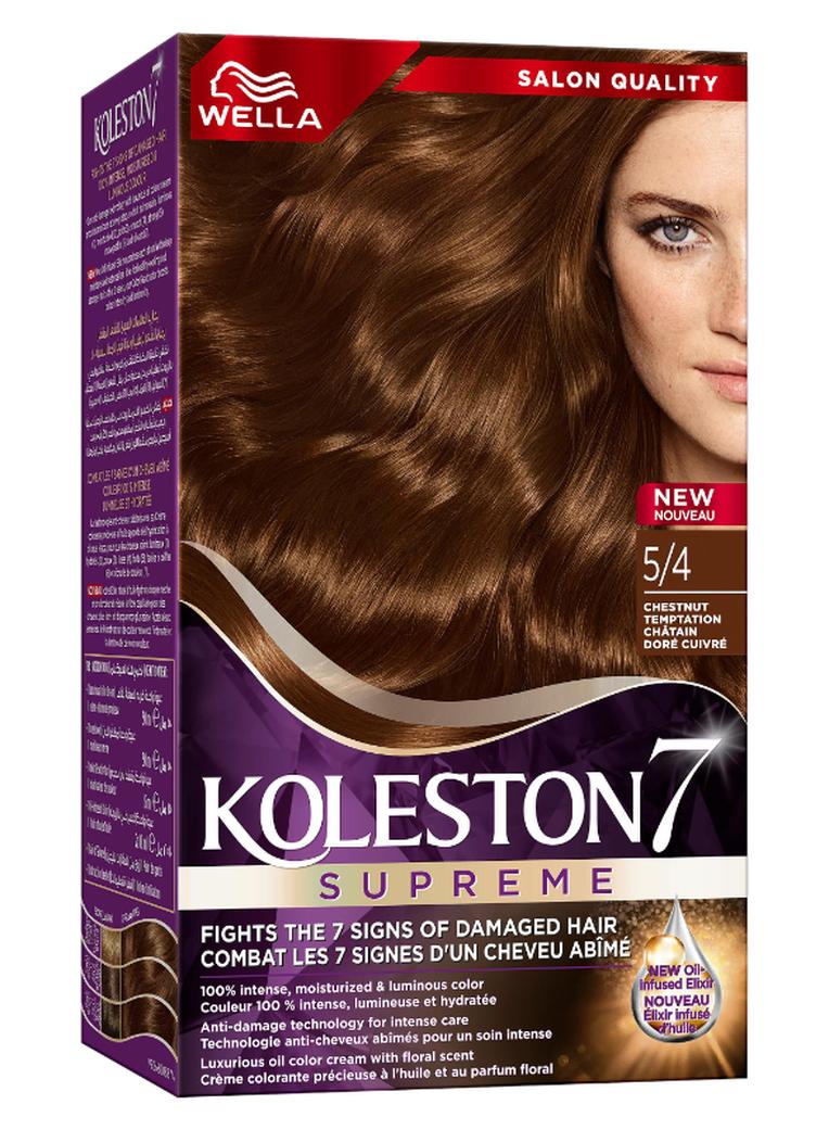 Koleston Supreme Hair Color 5/4 Chestnut Temptation