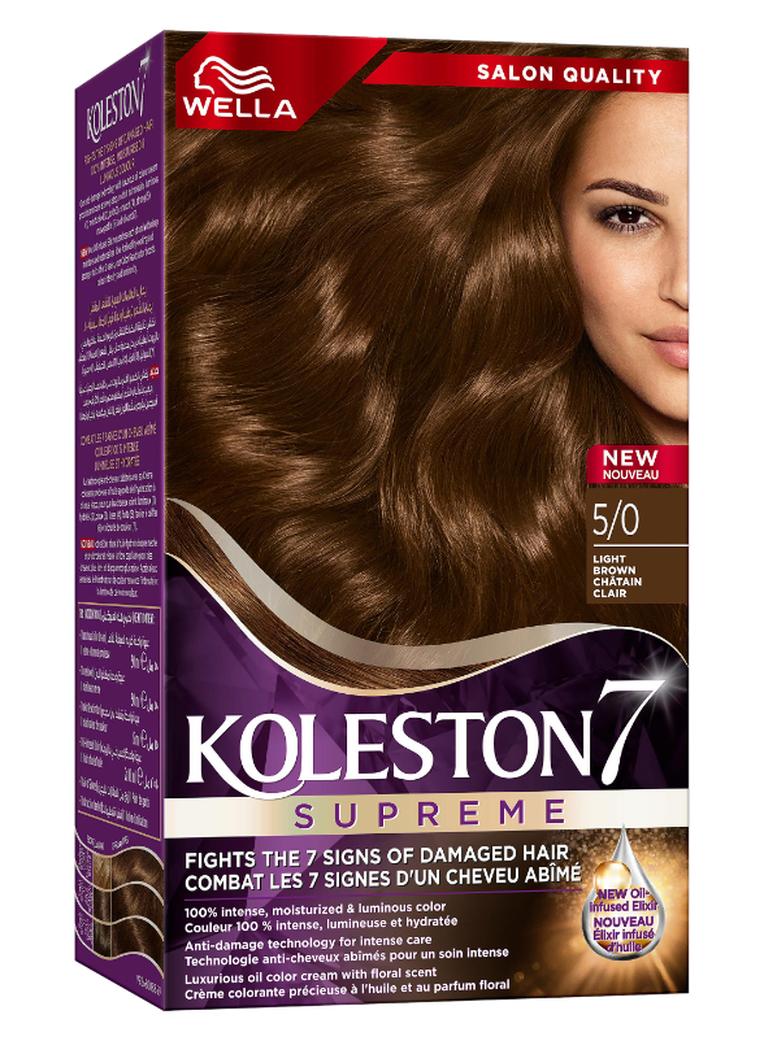 Koleston Supreme Hair Color 5/0 Light Brown