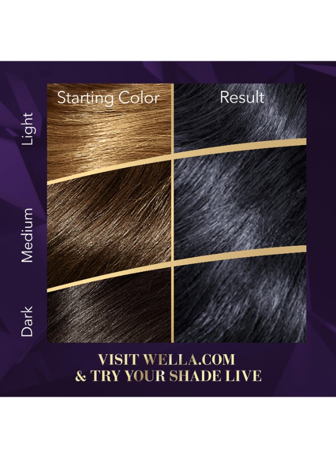 Koleston Supreme Hair Color 2/8 Blue Black - image 3
