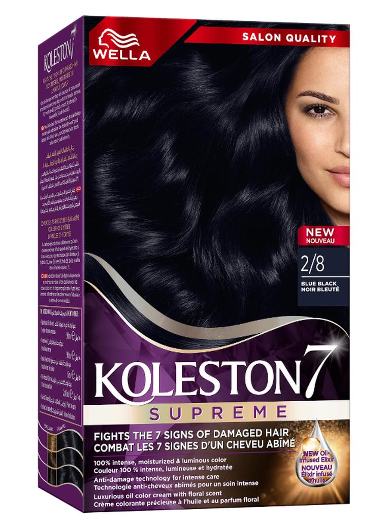 Koleston Supreme Hair Color 2/8 Blue Black
