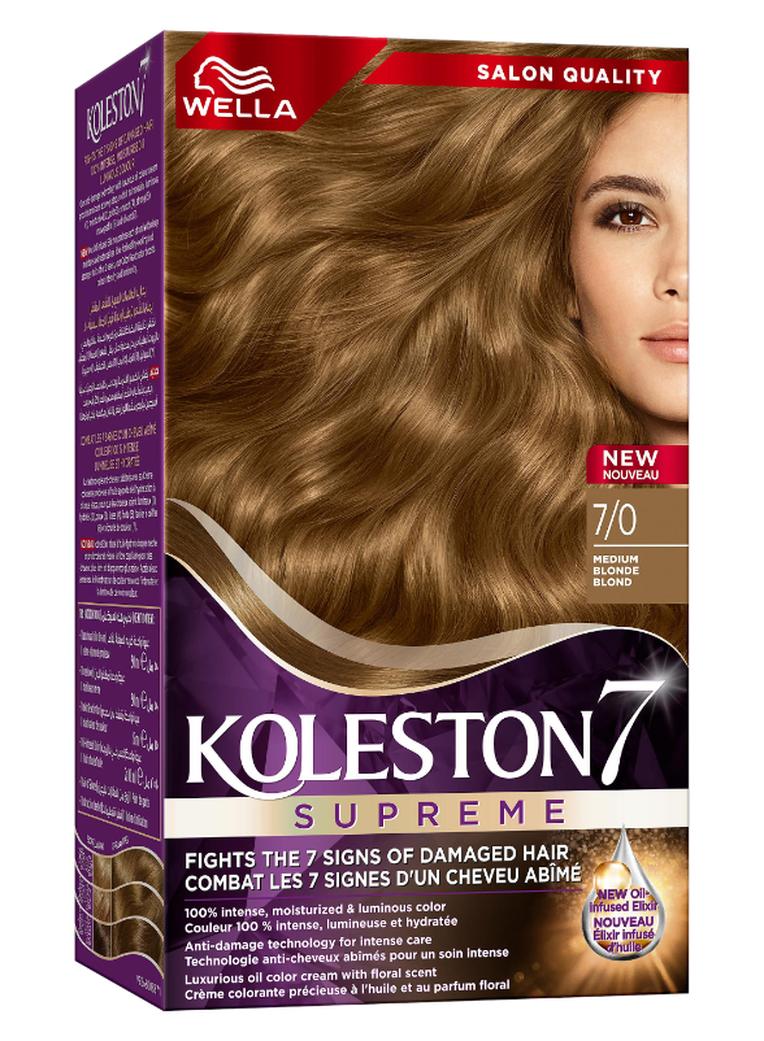 Koleston Supreme Hair Color 7/0 Medium Blonde