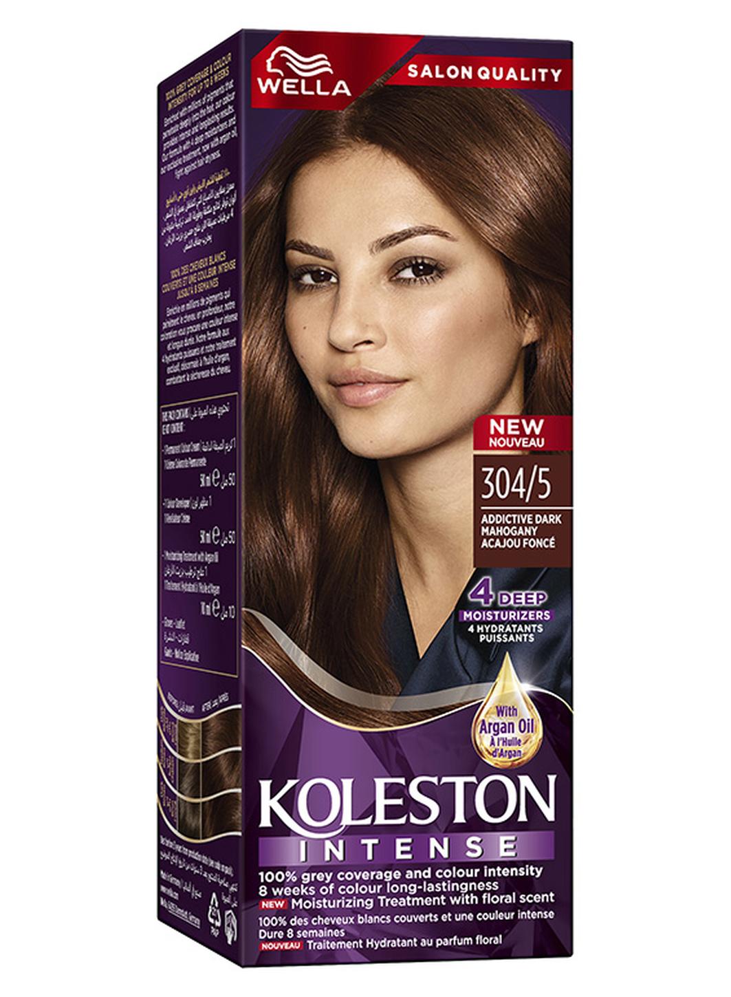 Koleston Intense Hair Color 304/5 Addictive Dark Mahogany
