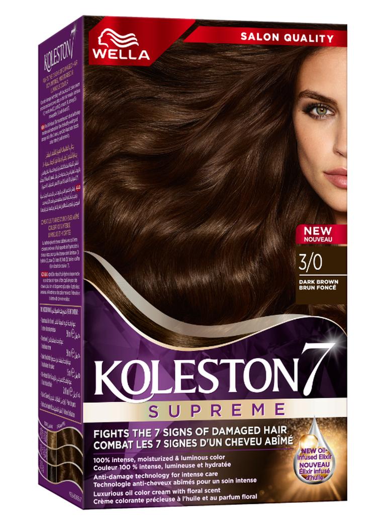 Koleston Supreme Hair Color 3/0 Dark Brown