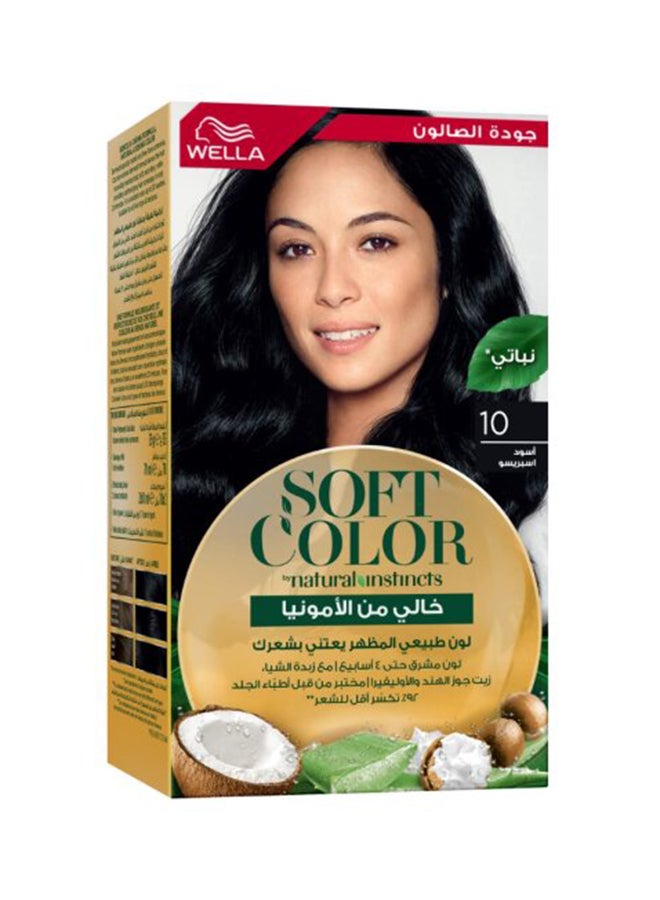 Soft Color Natural Instincts Hair Color 1/0 Black Espresso - image 3