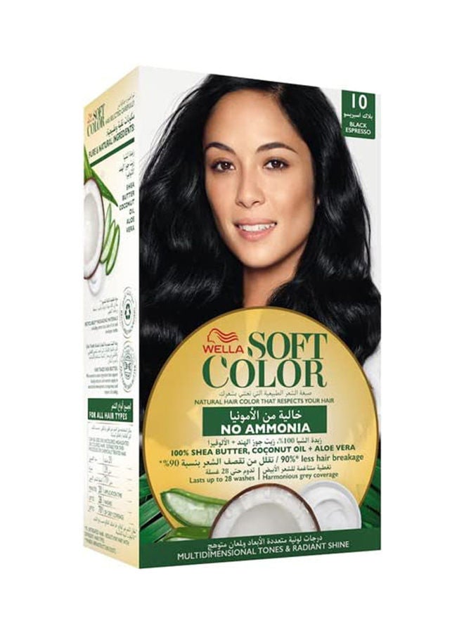 Soft Color Natural Instincts Hair Color 1/0 Black Espresso