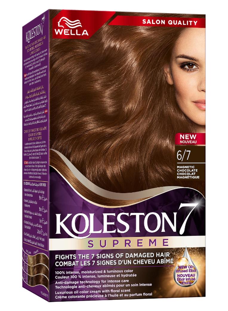 Koleston Supreme Hair Color 6/7 Magnetic Chocolate