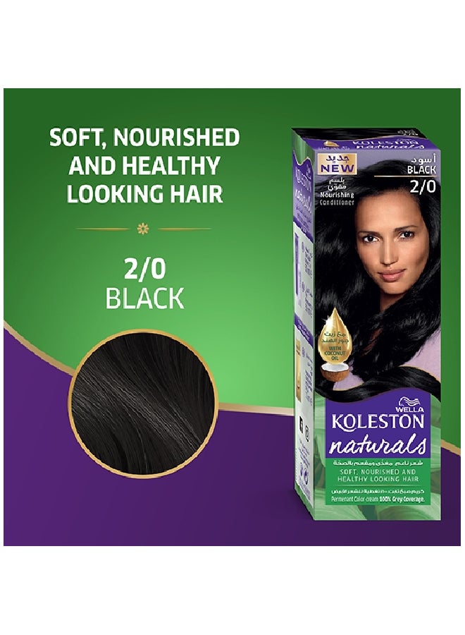 Koleston Naturals Hair Color 2/0 Balckberry - image 2