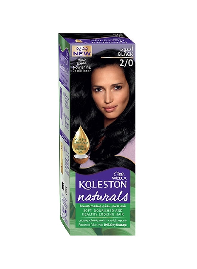 Koleston Naturals Hair Color 2/0 Balckberry