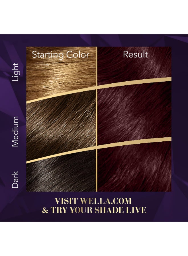 Koleston Supreme Hair Color 3/66 Violet Auburn - image 3