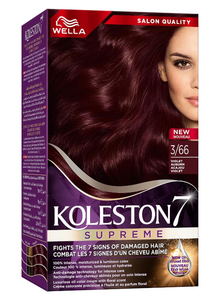 Koleston Supreme Hair Color 3/66 Violet Auburn