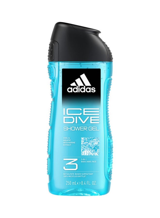 Ice Dive Shower Gel Clear 250ml