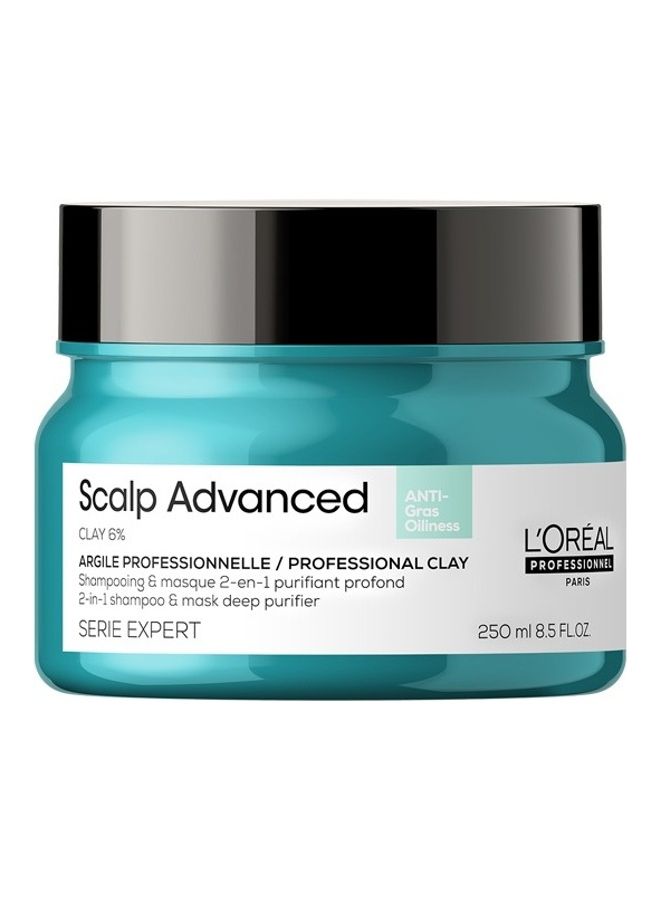 Scalp Advanced Anti-Oiliness 2-In-1 Deep Purifier Clay 250ml - image 2