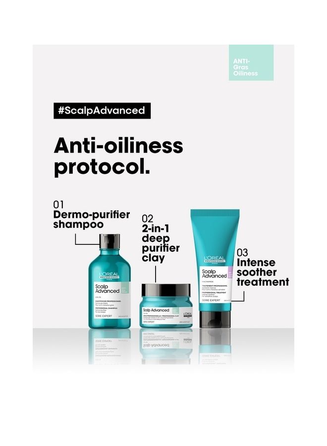 Scalp Advanced Anti-Oiliness 2-In-1 Deep Purifier Clay 250ml - image 3