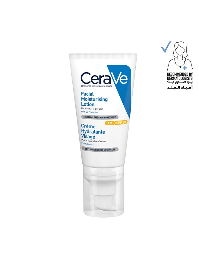 AM Facial Moisturizing Lotion SPF30 with Hyaluronic Acid 52ml