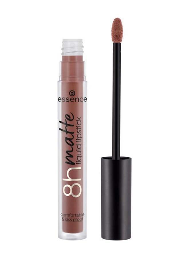 8H Matte Liquid Lipstick | No.10 Deep Rust | Long Lasting & Waterproof | Quick Drying Smudge Proof | Vegan & Matte Finish Lip Colour | Full Coverage Smooth Application | 2.5 ml Deep Rust