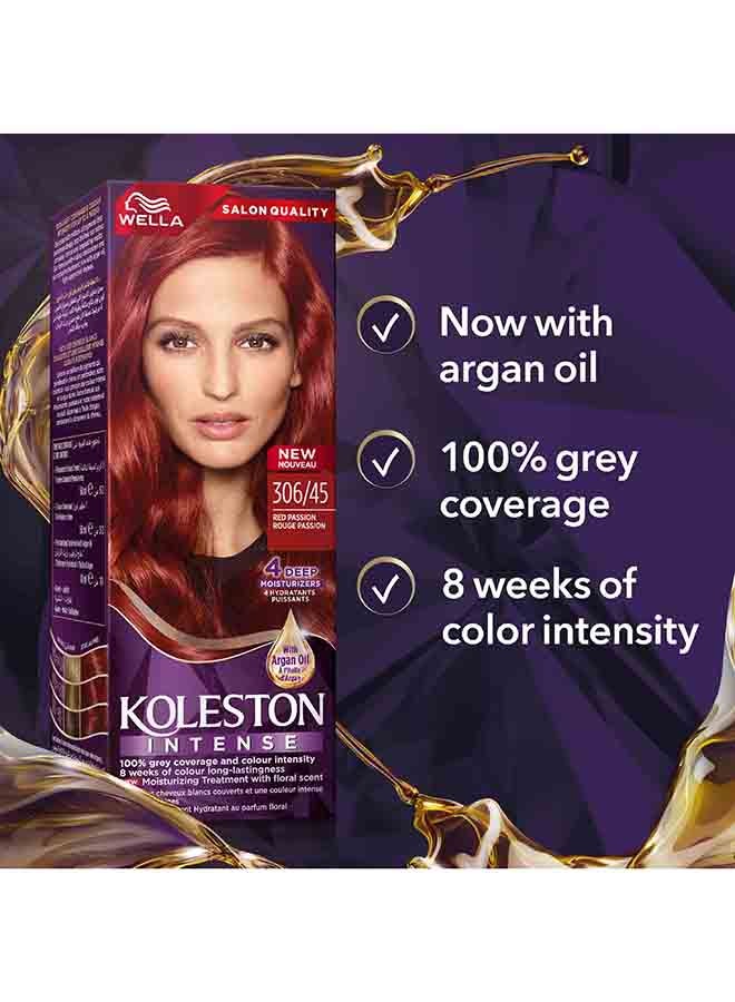Koleston Intense Hair Color 306/45 Red Passion - image 6