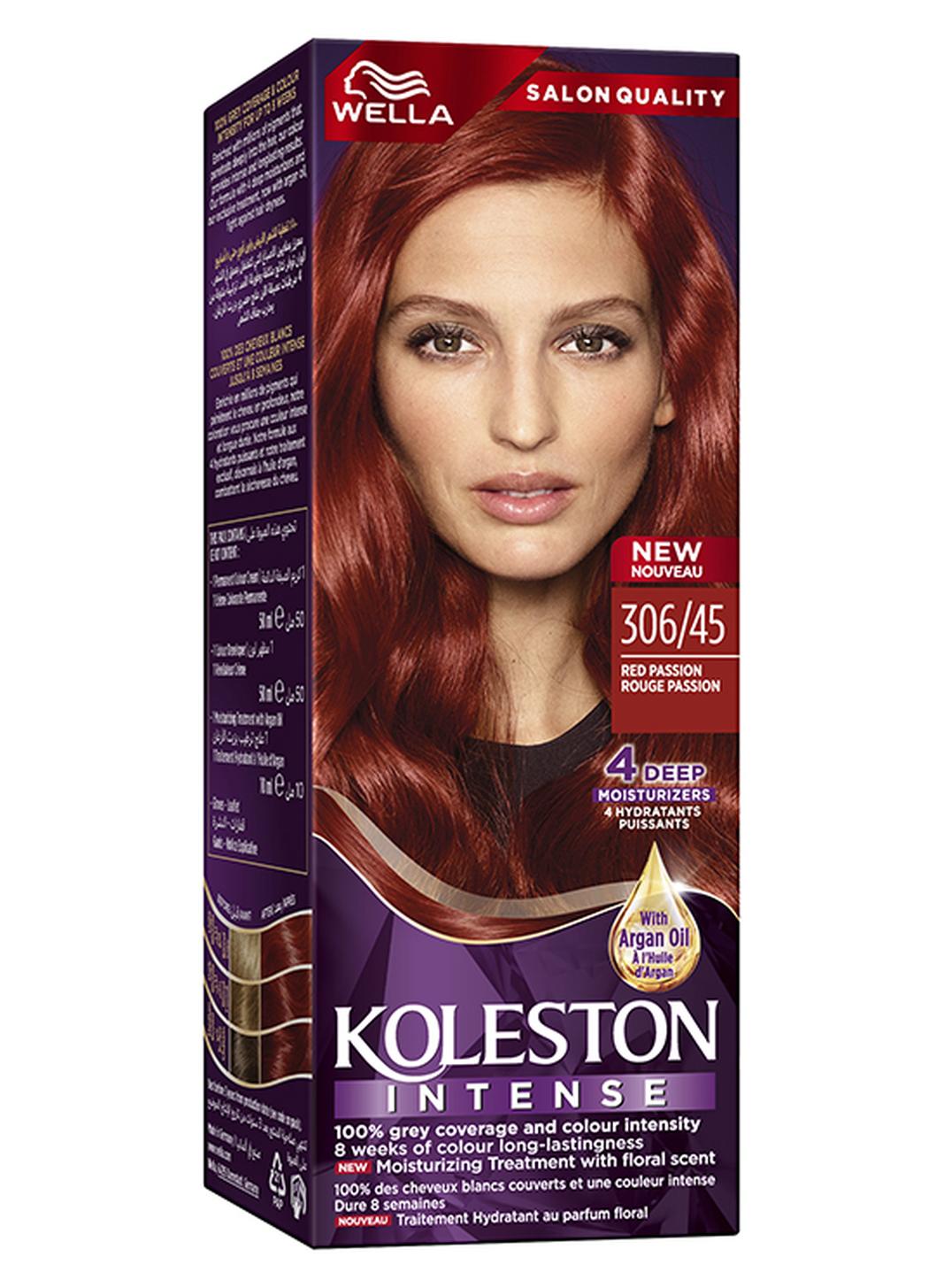 Koleston Intense Hair Color 306/45 Red Passion