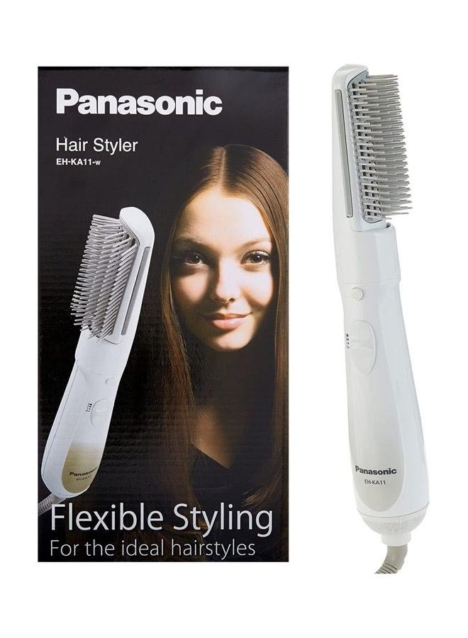 Blow Brush Electric Hair Styler White