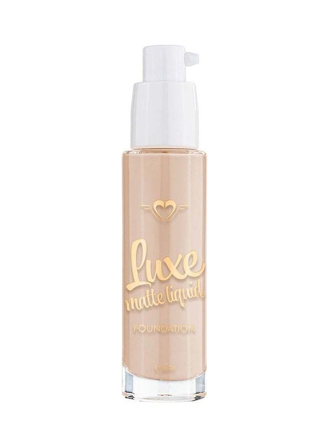 Luxe Matte Liquid Foundation Classic Ivory