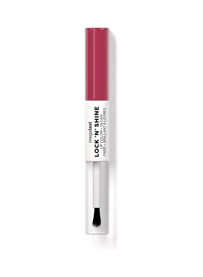 Megalast  Lock n' Shine Lip Color LA Pink