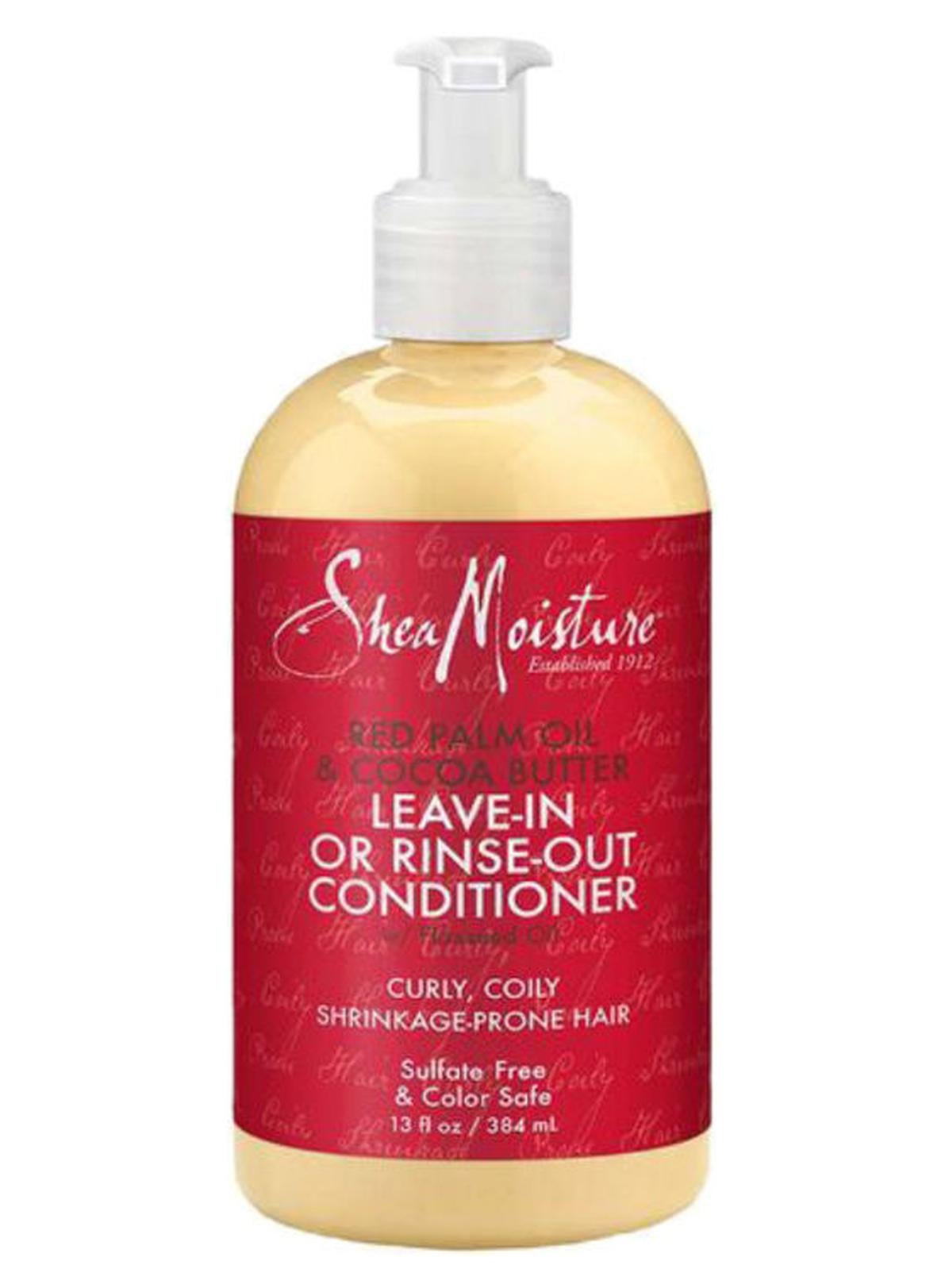 Red Palm Oil & Cocoa Butter Leave-In Or Rinse-Out Conditioner yellow 384ml