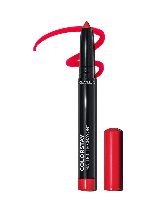 Rev Cs Matte Lite Crayon Red