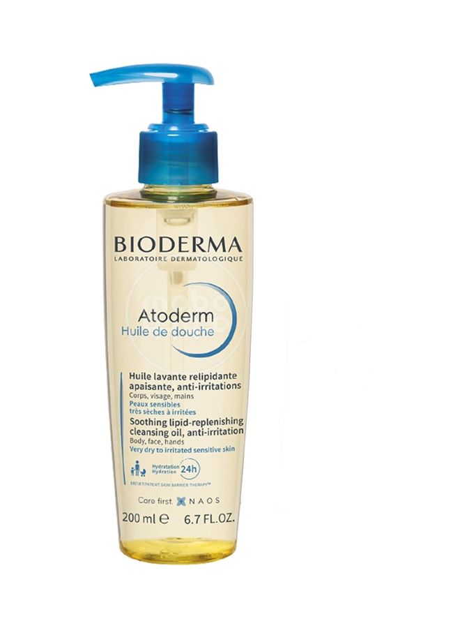 Atoderm Huile De Douche Soothing lipid-replenishing cleansing oil 200ml