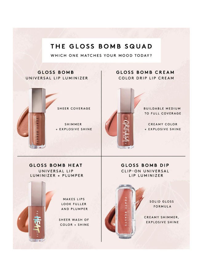 Gloss Bomb Cream Color Drip Lip Cream, 9ml 2 Fenty Glow - image 7