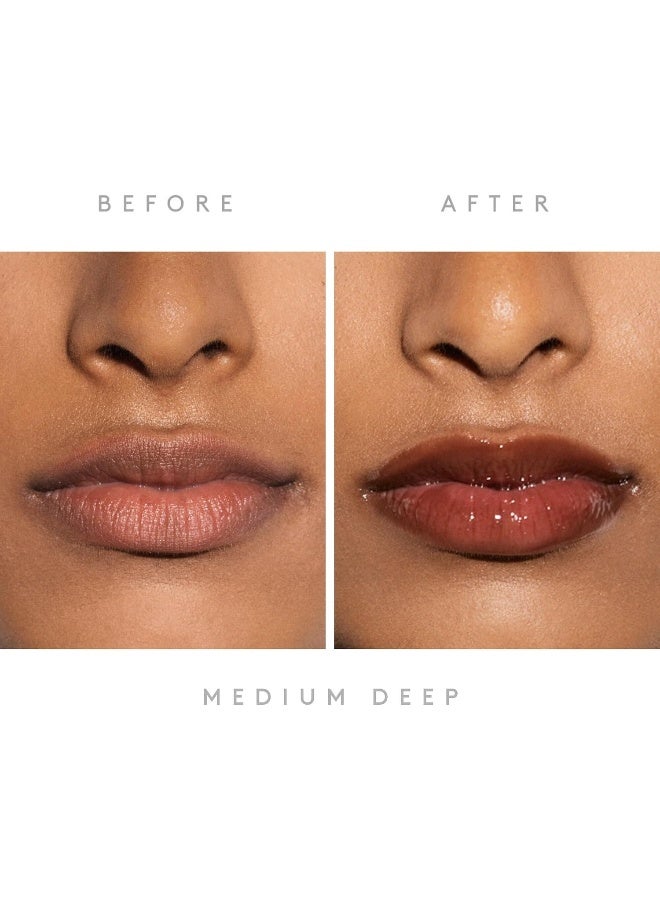 Gloss Bomb Heat Hot Chocolit 9 ml Sheer Rich Brown - image 5