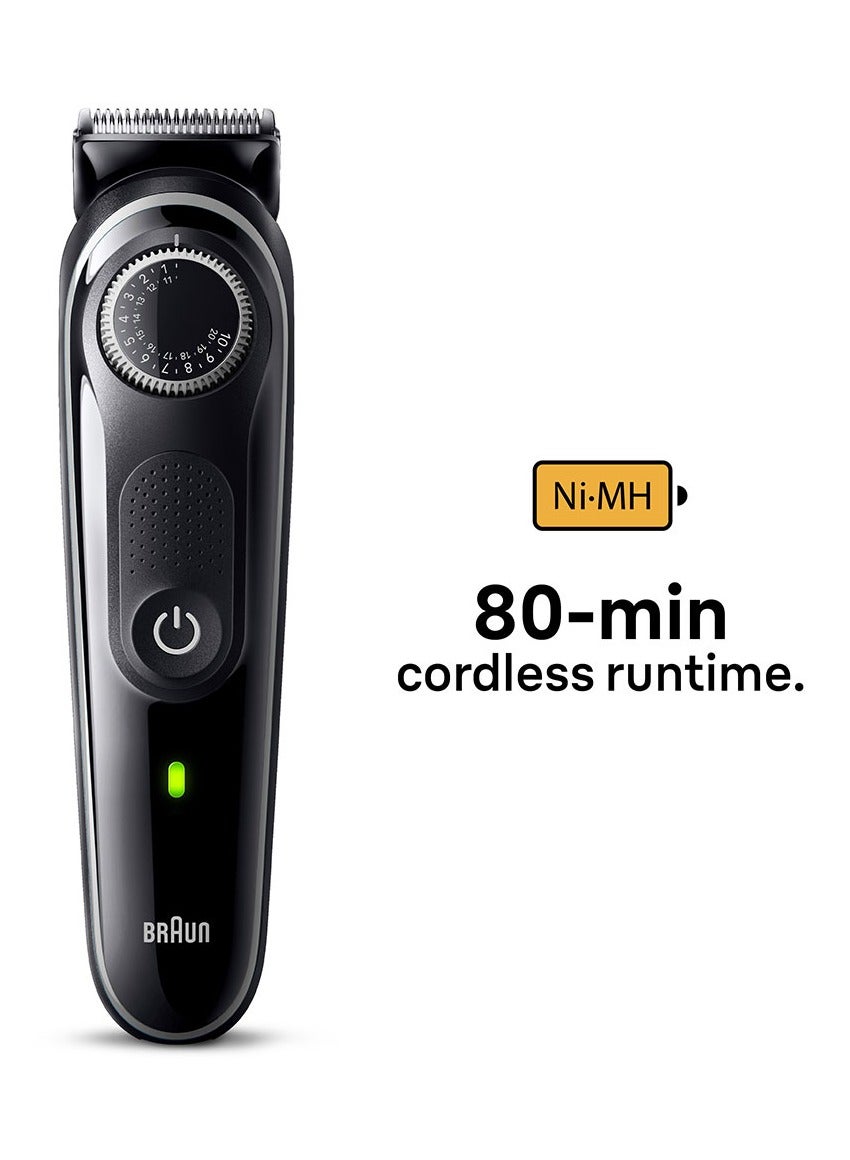 BT 3440 – Beard Trimmer 3 With Precision Wheel, 4 Styling tools, 80 mins runtime Black - image 2