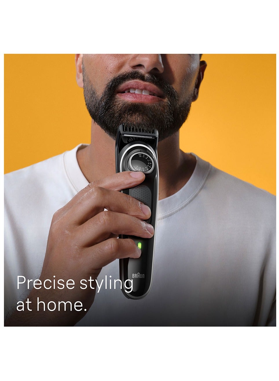 BT 3440 – Beard Trimmer 3 With Precision Wheel, 4 Styling tools, 80 mins runtime Black - image 7