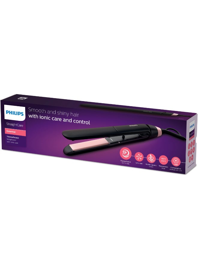 StraightCare Essential ThermoProtect Straightener BHS378/03 Black - image 5