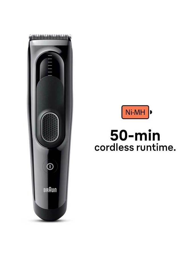 Hair Clipper Series 5, Hair Clippers For Men With 9 Lenght Settings HC5310 HC5310 - Black - image 2