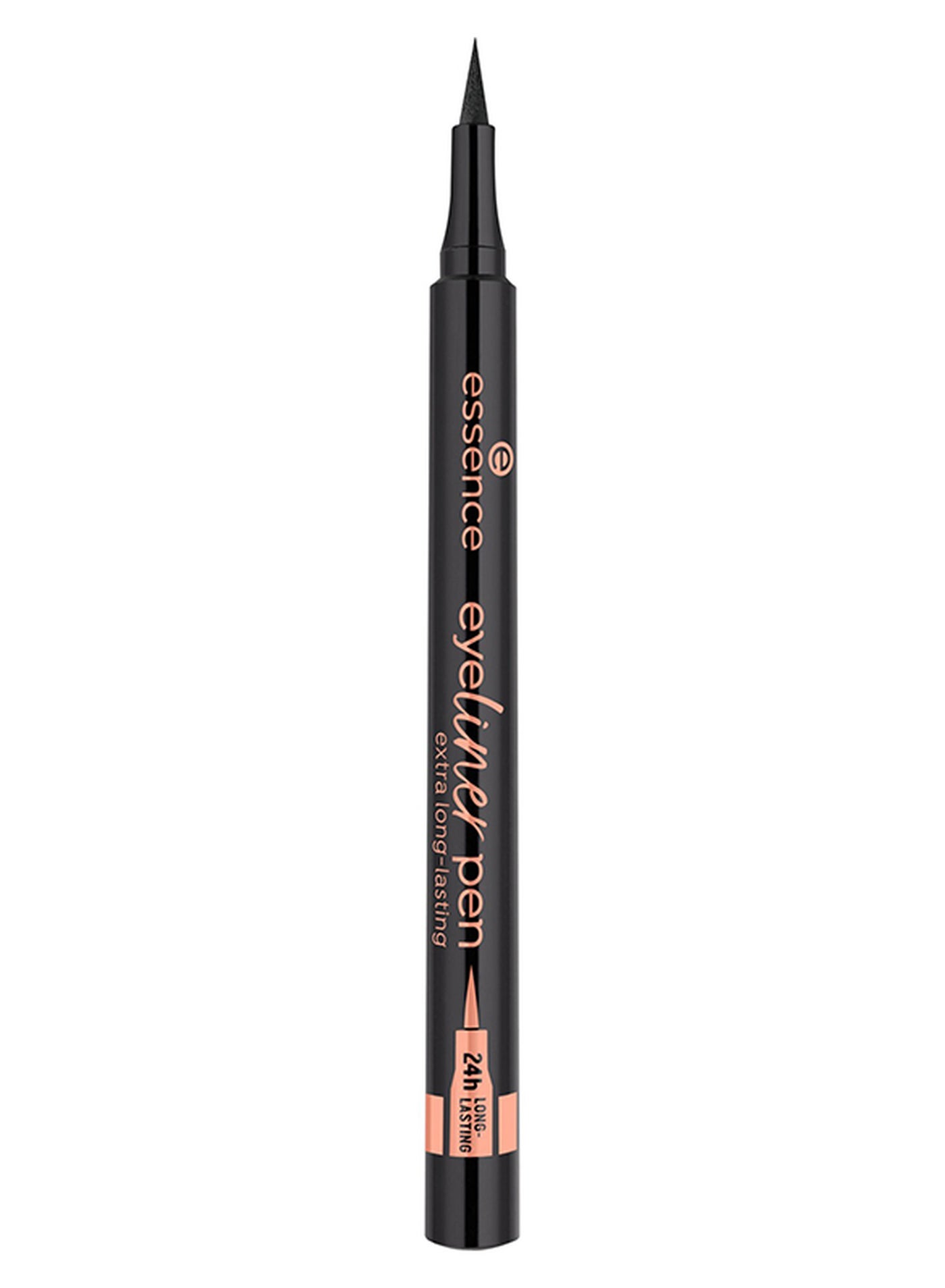 Eyeliner Pen Extra Longlasting | 010 Blackest Black | Deep Black Precision Eyeliner | 24H Waterproof | Easy Glide Felt Tip | Intense Eye Makeup Look | Perfect for Defined & Bold Lines | 1.1 ml Blackest Black 010