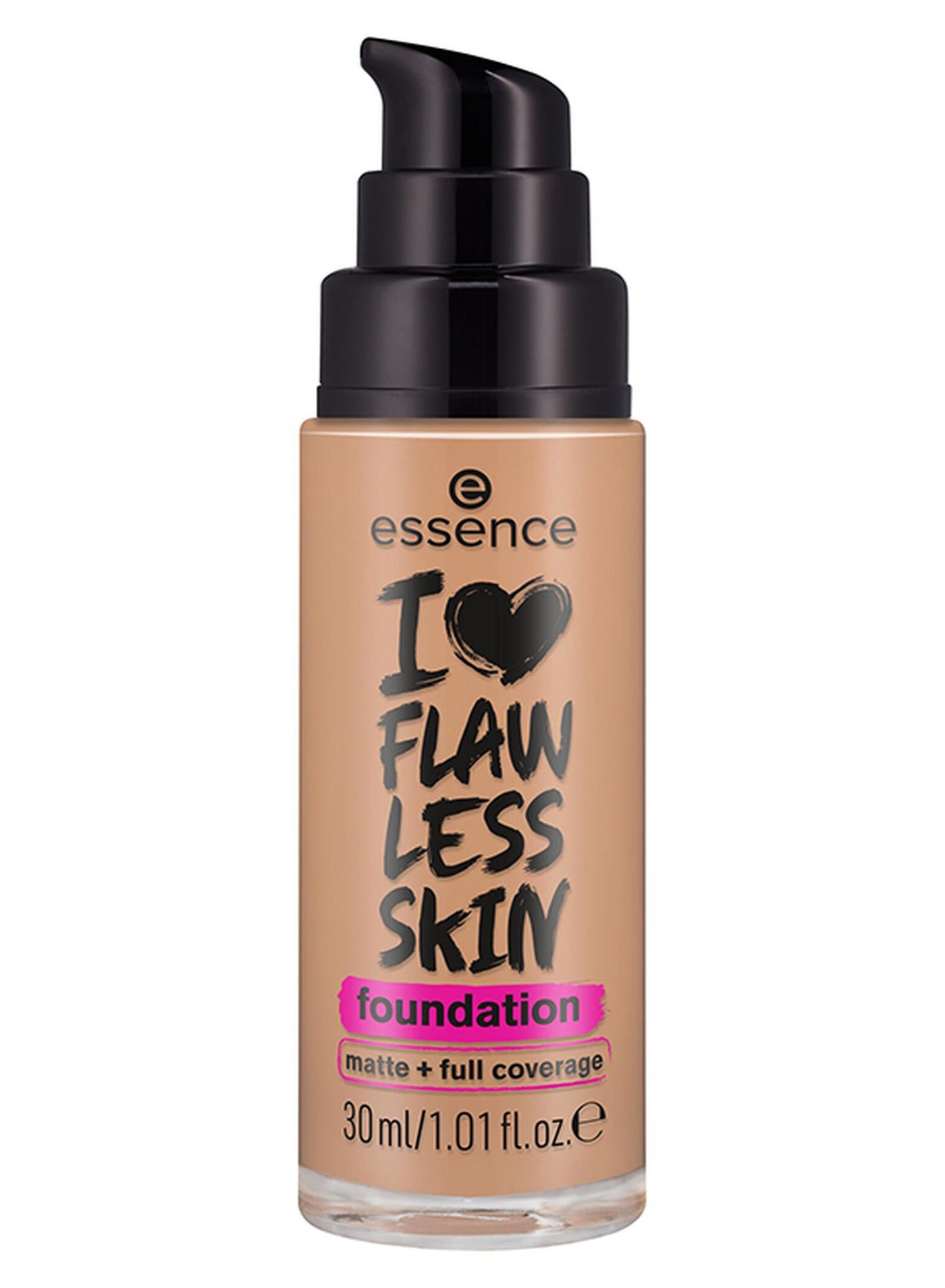 I Love Flawless Skin Foundation | Shade 70 Light Sand | Liquid Foundation with SPF 20 | Full Coverage | Long Wearing Matte Finish | Lightweight Texture | Natural Even Complexion | 30ml Light Sand 70
