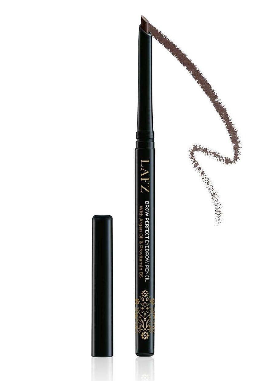 Brow Perfect Eyebrow Pencil With Non-stickiness And Natural Matte Finish Black