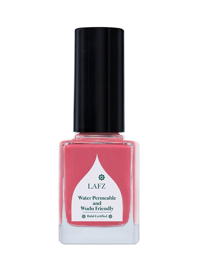 Glossy Finish Breathable Nail Polish Azalea Pink