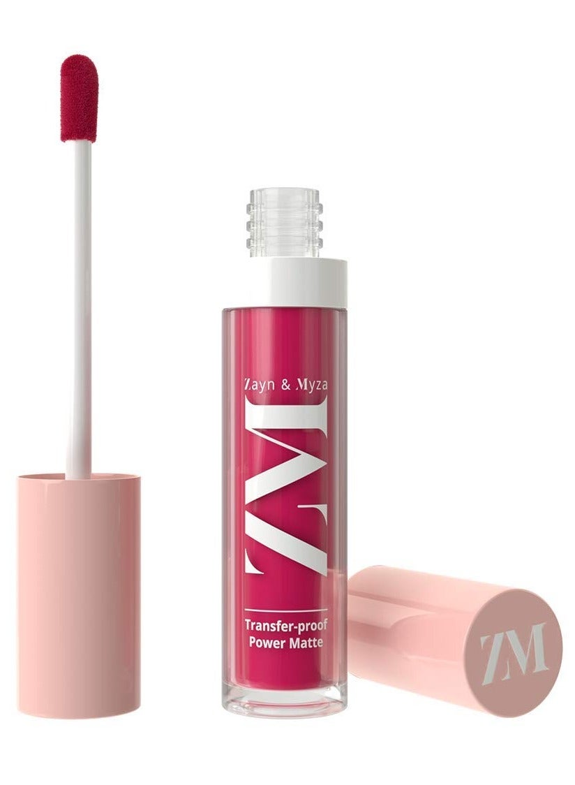 Transfer-Proof Power Matte Lip Colour 6 ml Full Fuchsia