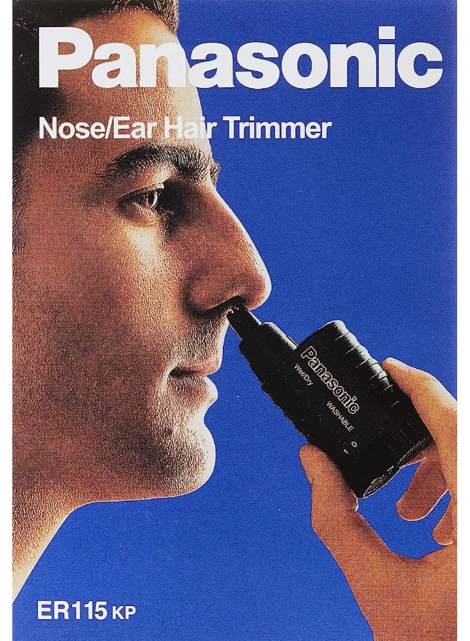 Nose And Ear Hair Trimmer WetDry Application, Er 115 Black - image 2