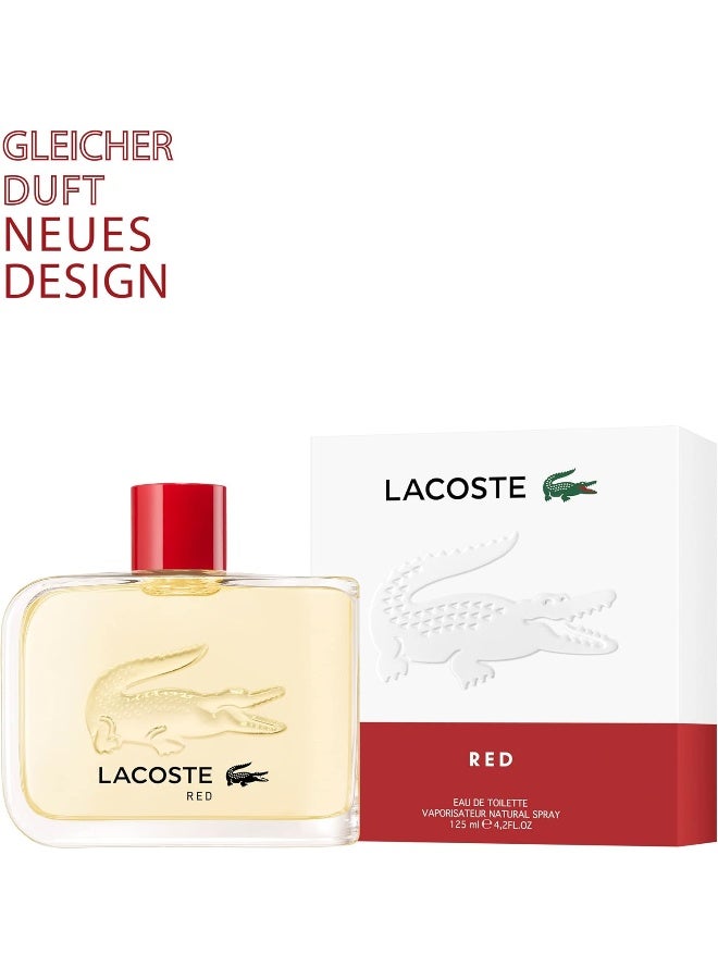 Men's Red EDT Spray 4.2 oz Fragrances (125ml) 125mlml - image 4