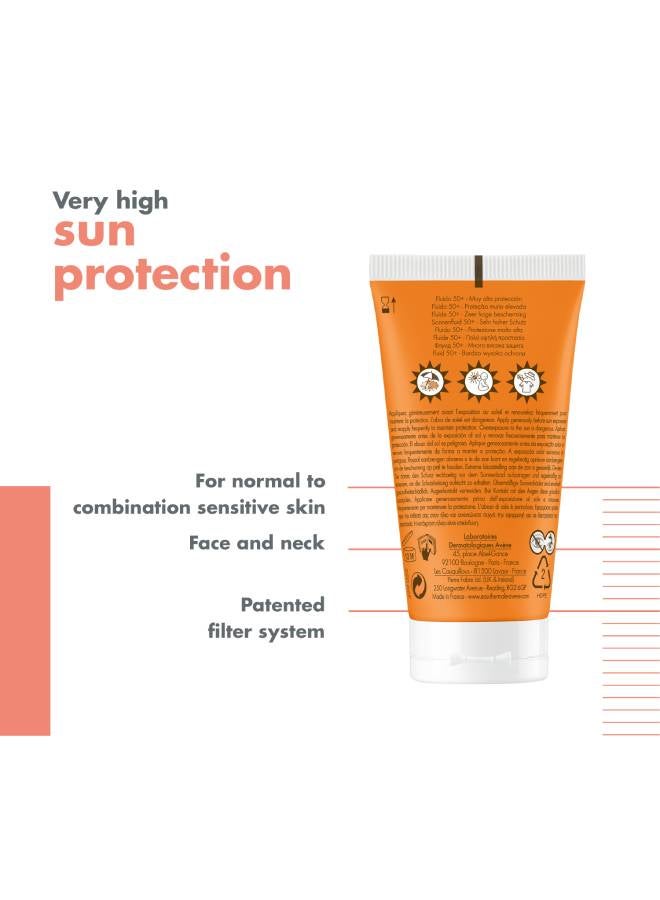 AVENE SPF 50+ Fragrance Free Fluid Suncare 50 ml 50ml - image 7