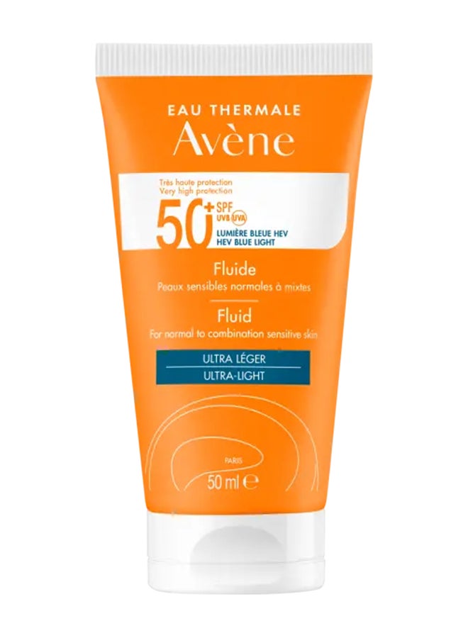 AVENE SPF 50+ Fragrance Free Fluid Suncare 50 ml 50ml